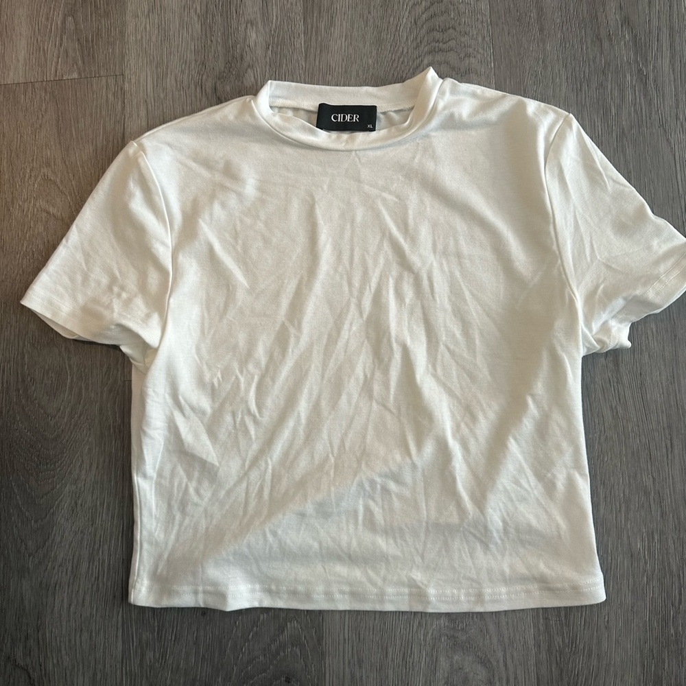 Cider White T-Shirt